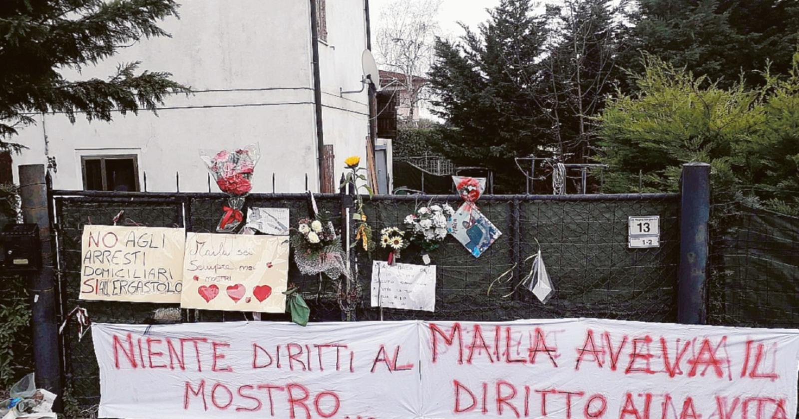 “Ergastolo”, sit-in per Maila