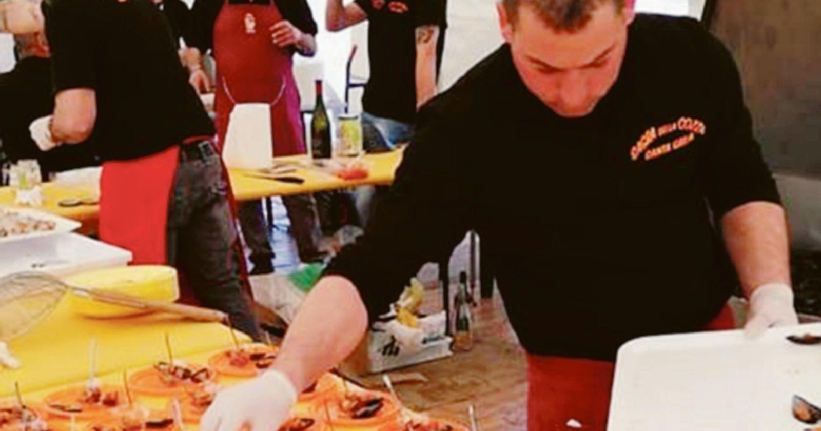 La sagra delle cozze in trasferta, che successo!
