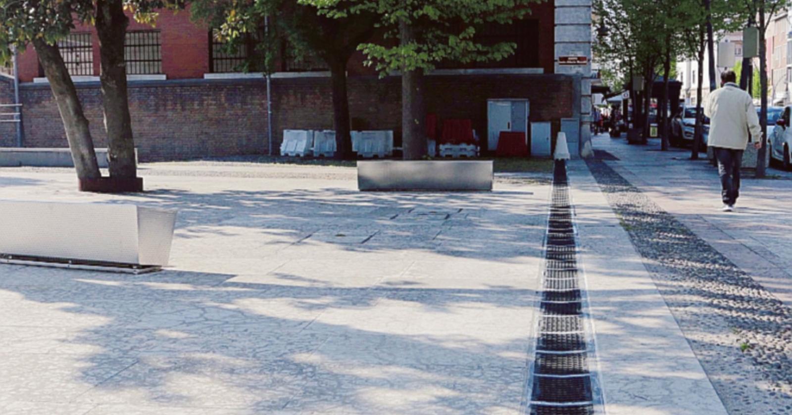 La piazzetta ex Enel rinasce