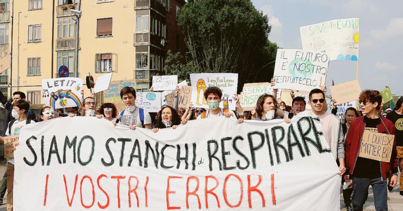 In piazza per difendere l’ambiente