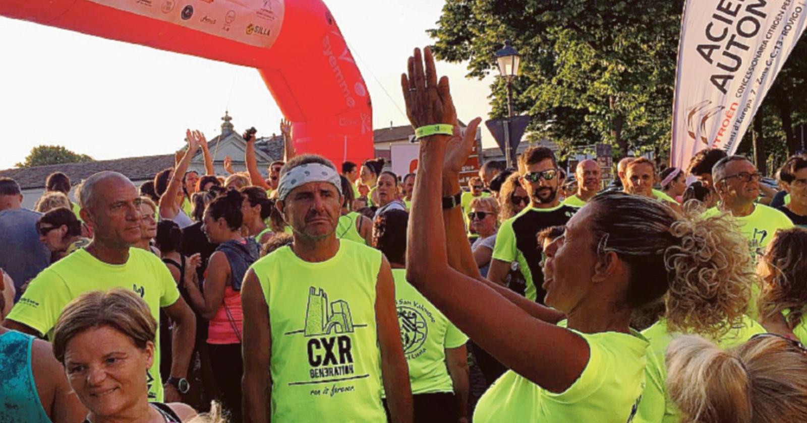 Pienone per la “Corri tra le ville”