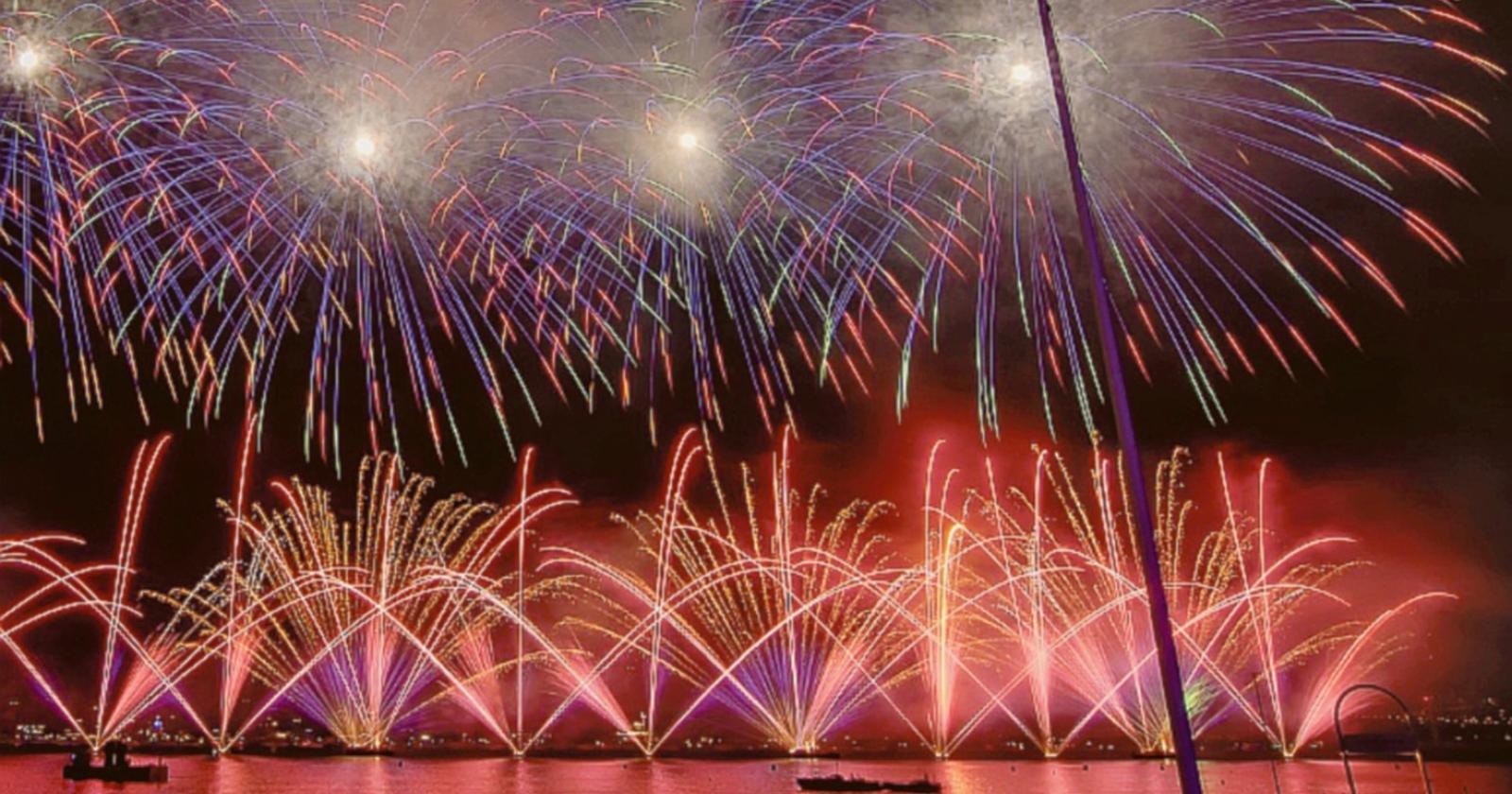Fuochi polesani illuminano Cannes