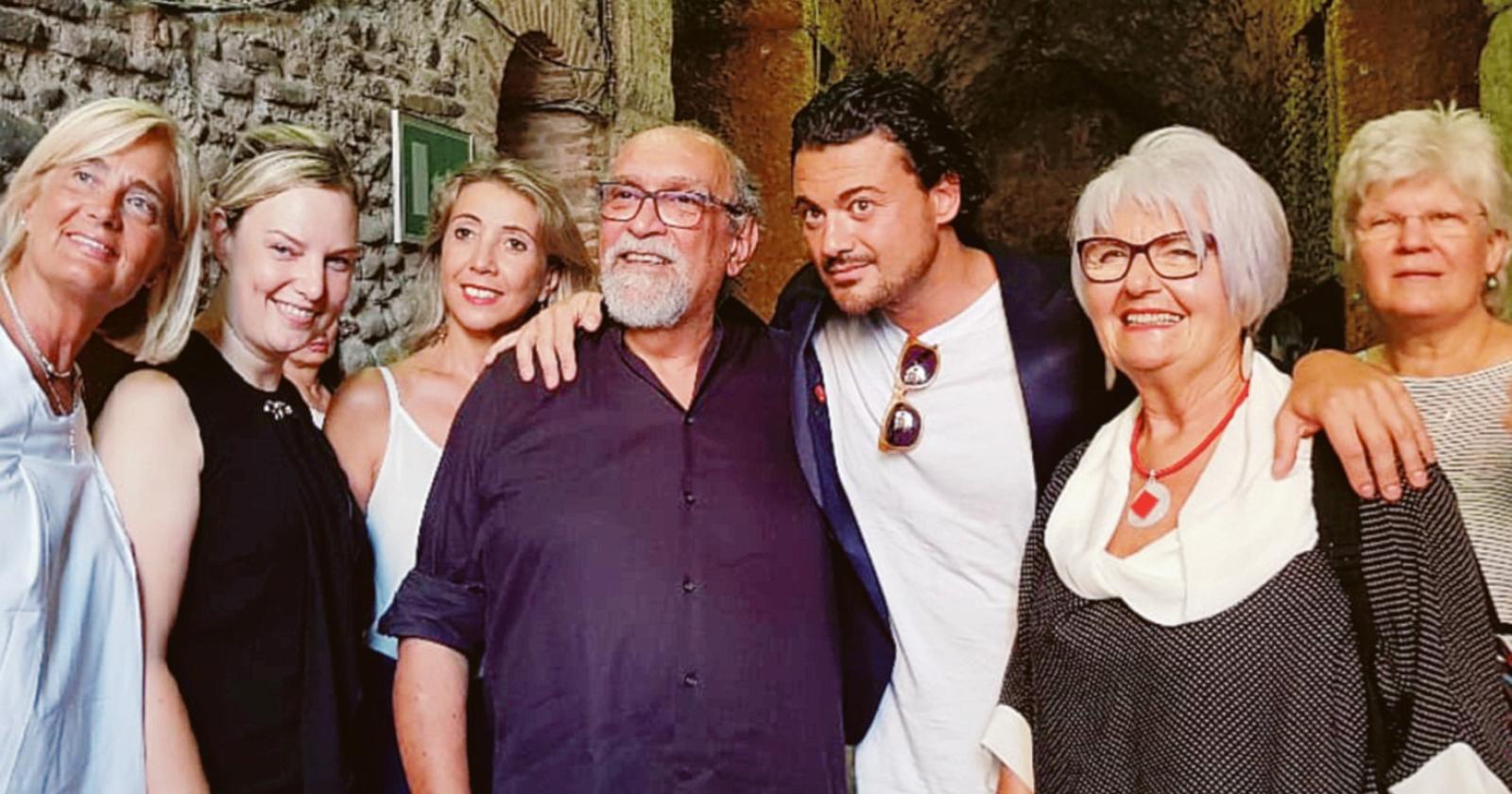 Arena, Polesine nel backstage