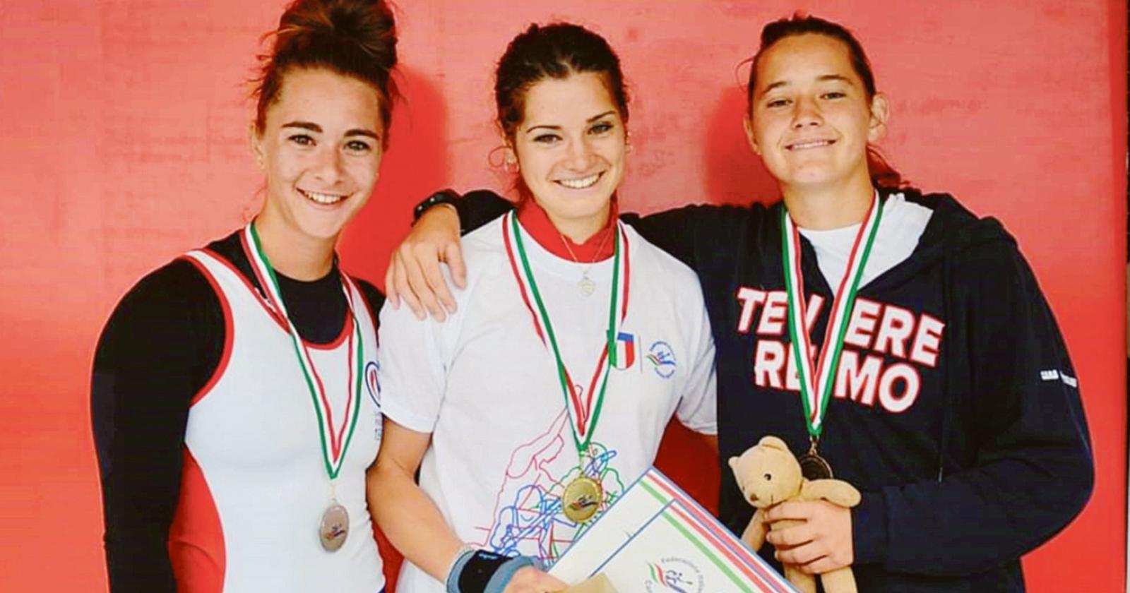 Elena Ricchiero tricolore nel K1