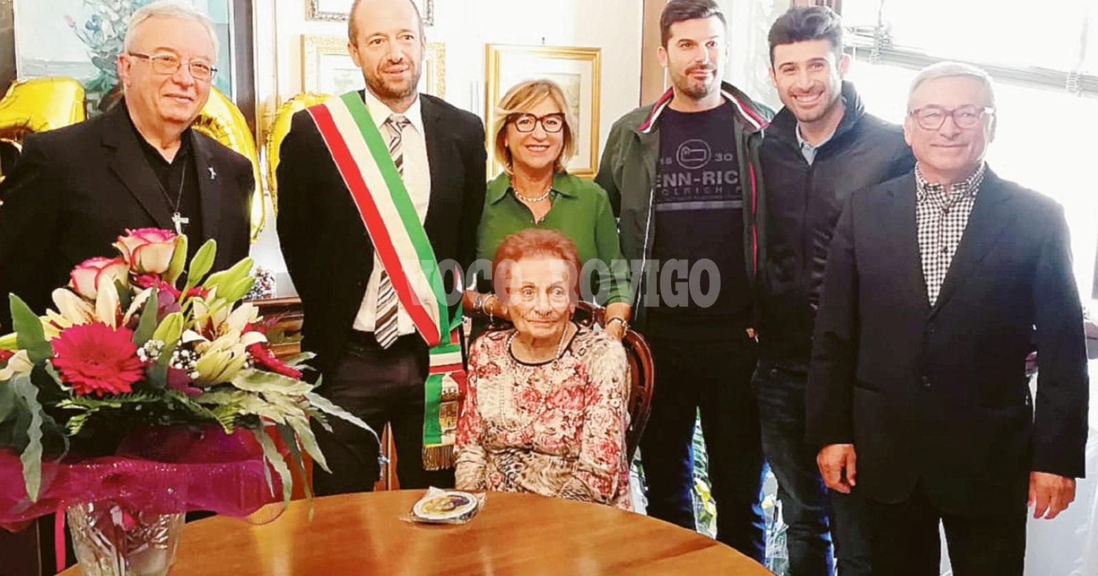 Bruna Mazzi festeggia cent’anni