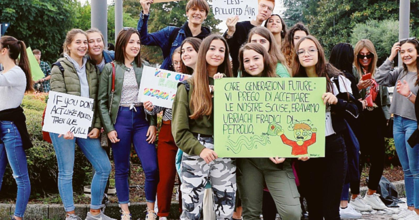 “Finalmente si scende in piazza per salvare il Pianeta”