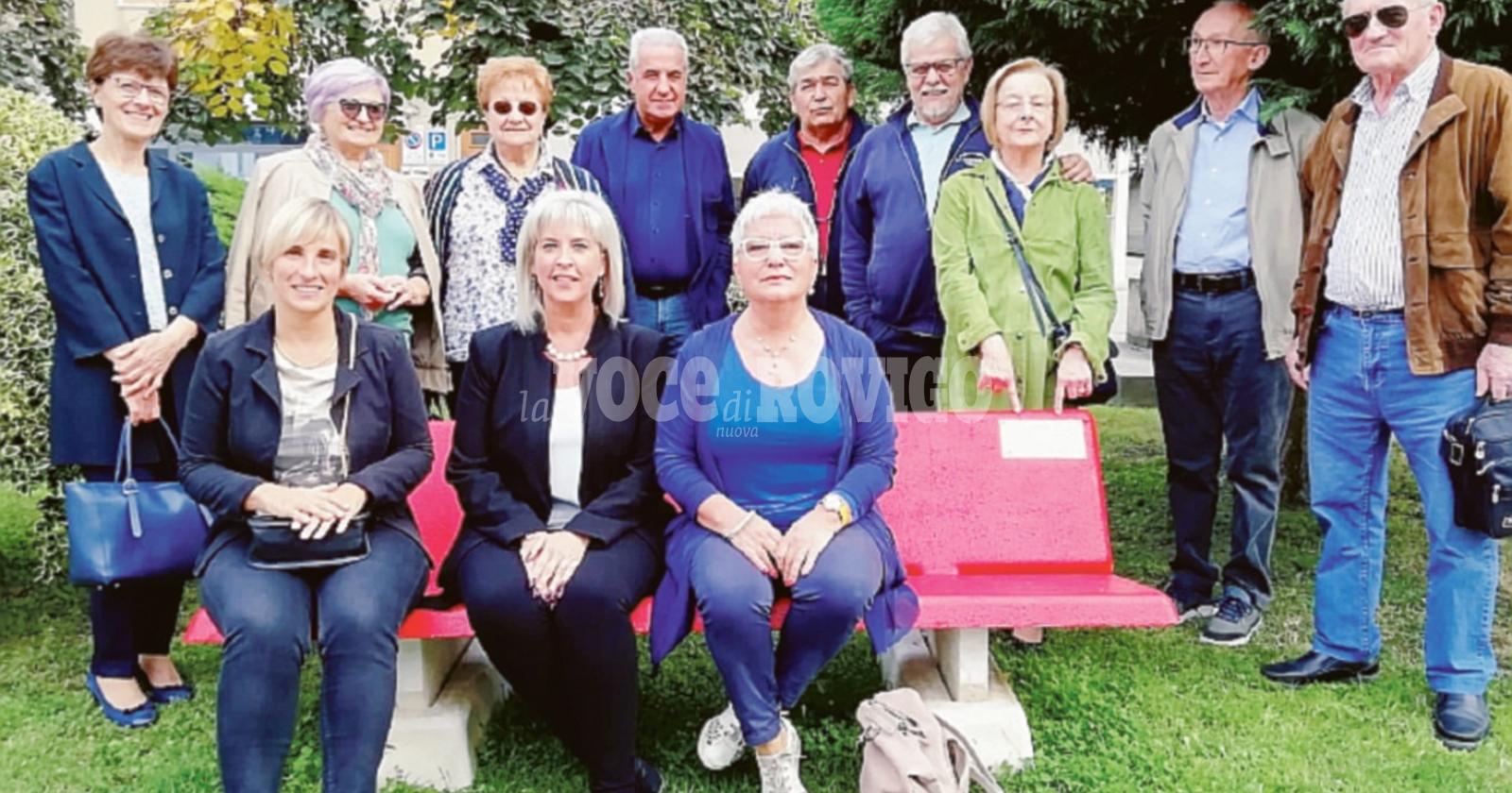 Una panchina contro la violenza