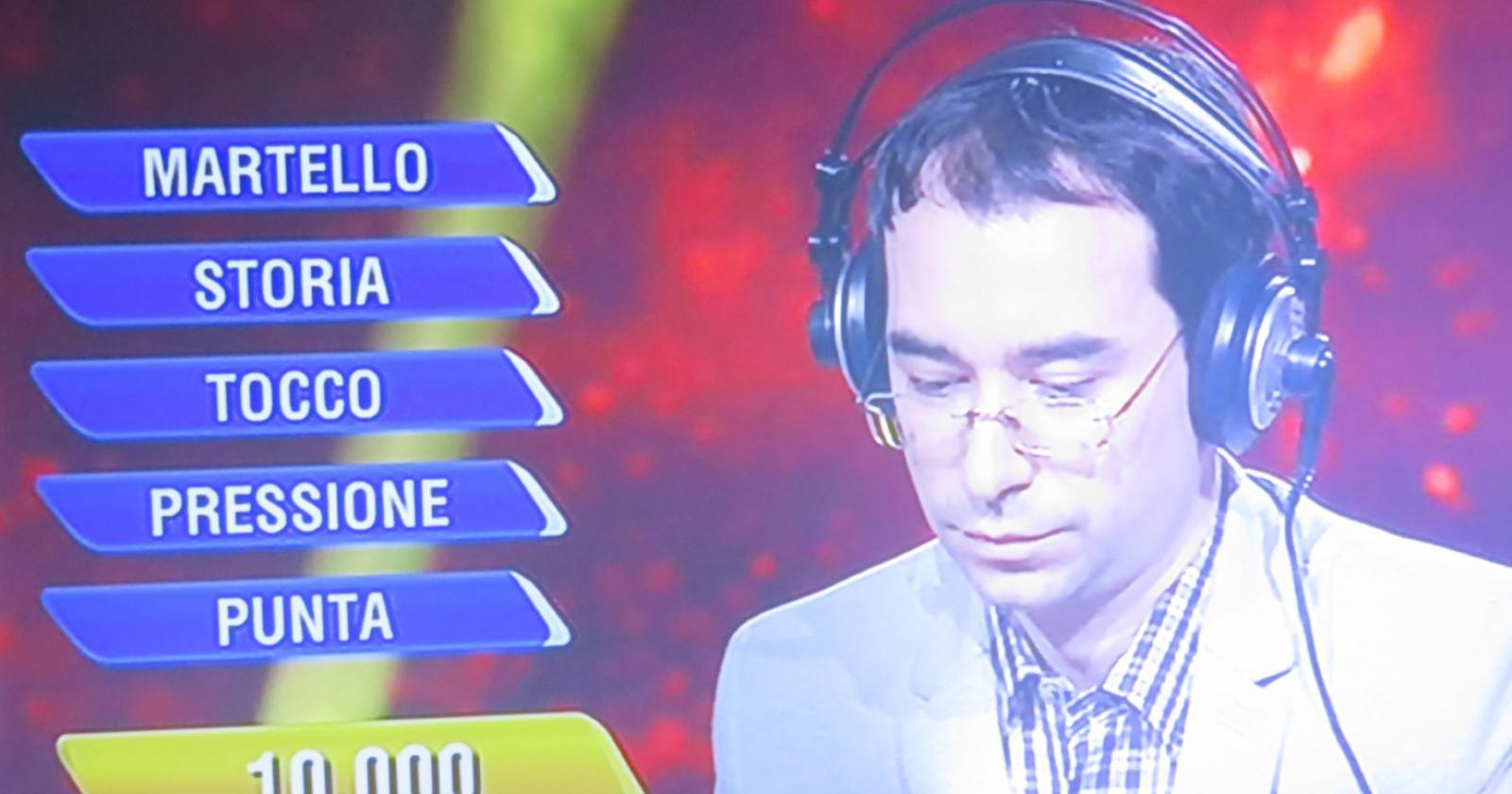 Il campione adriese vince ancora all'Eredità!