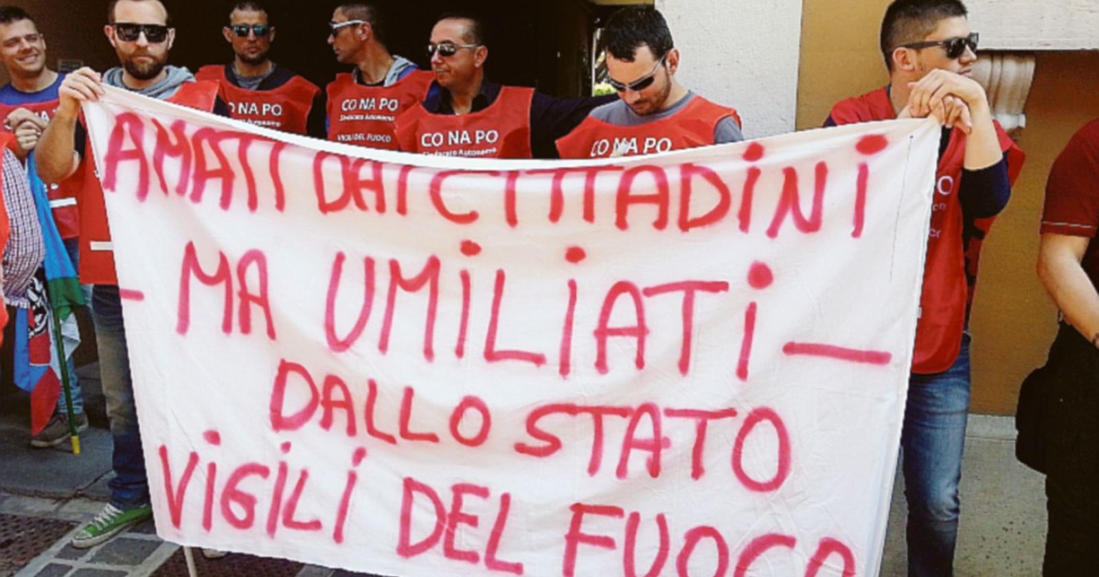 “Rischiamo la vita, ci pagano meno di tutti gli altri corpi”