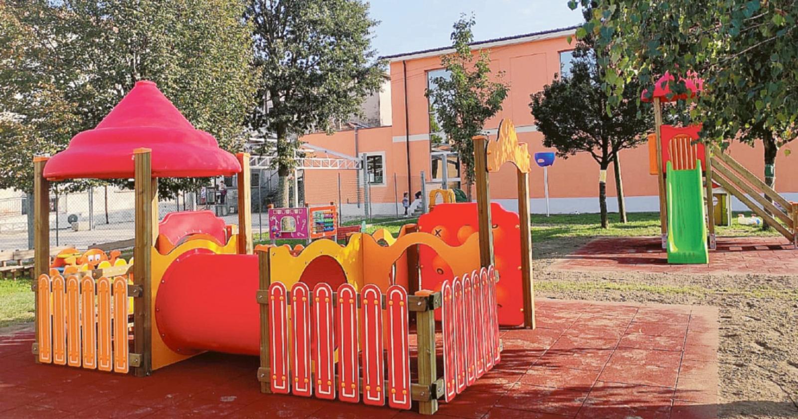 La scuola col parco interattivo