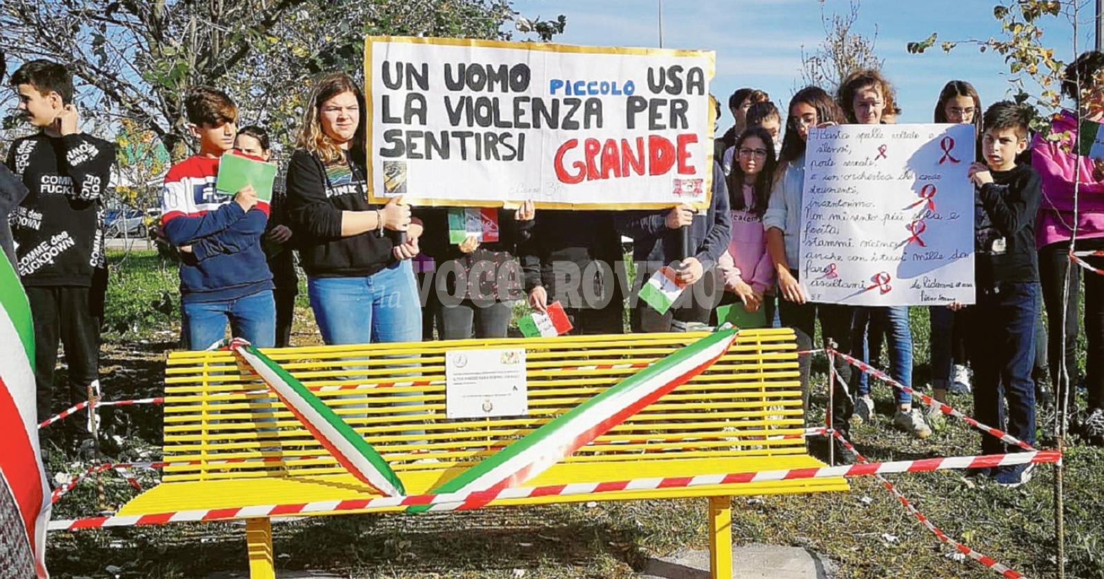 Una nuova panchina di Maila