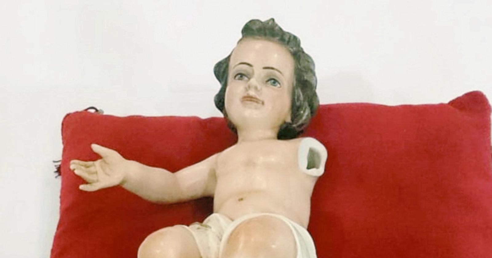 Così hanno ridotto il bambinello rubato