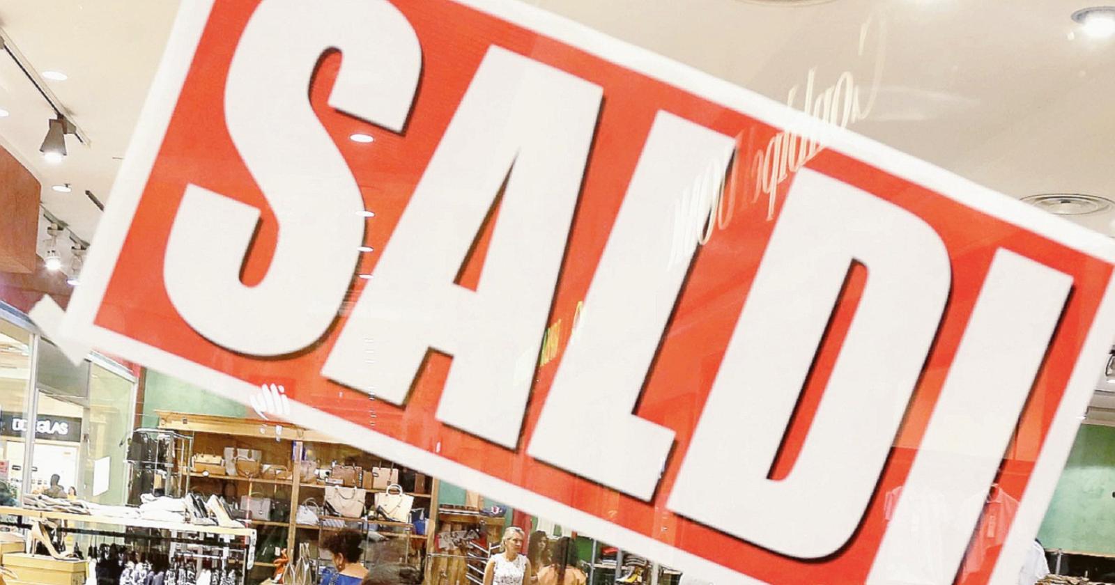 Affari per 40 milioni, è tempo di saldi