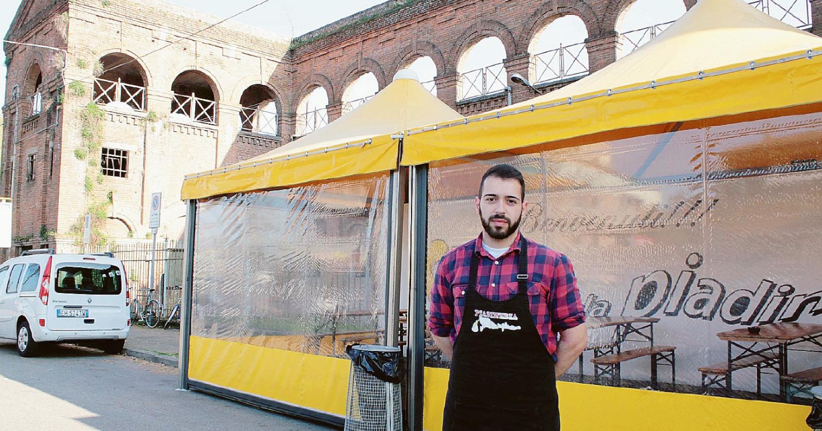 La città resta senza piadinaro