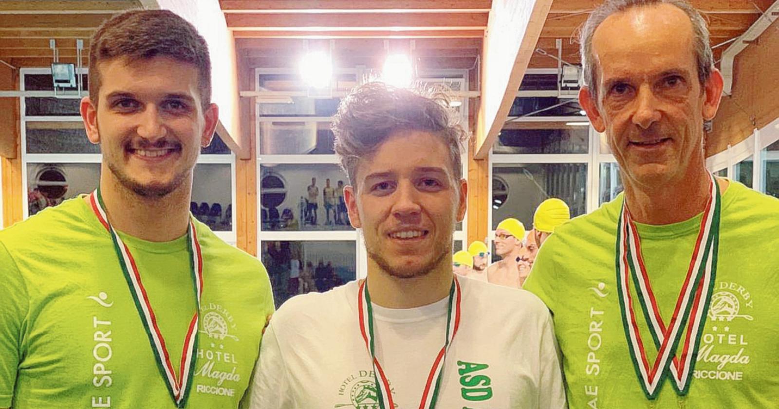 I tre moschettieri a medaglia