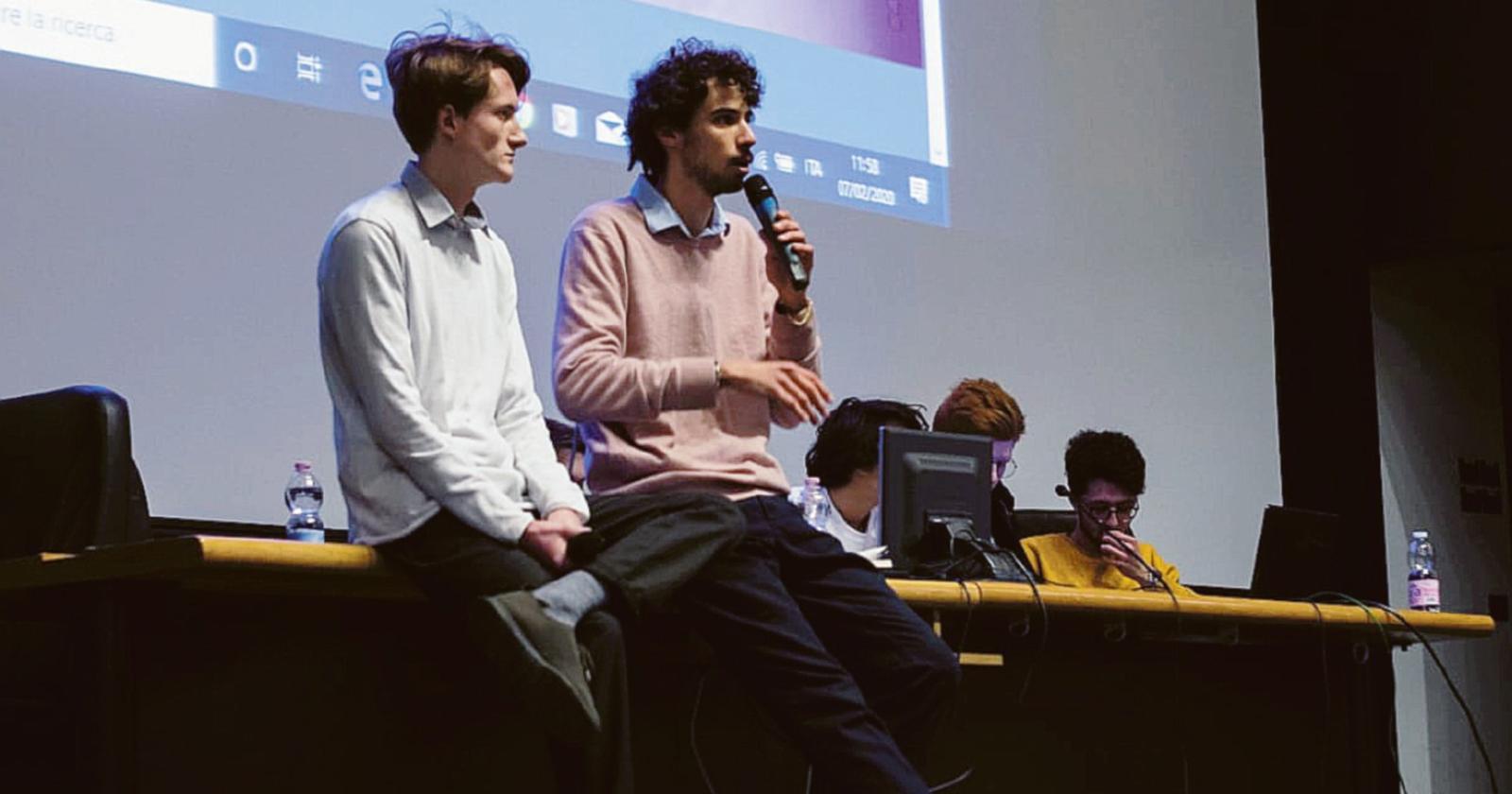 Celio Roccati a lezione di start up