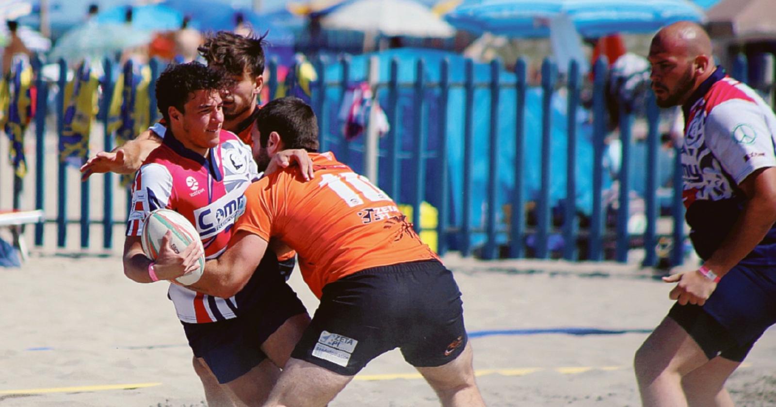 Il Beach rugby fa tappa a Rosolina