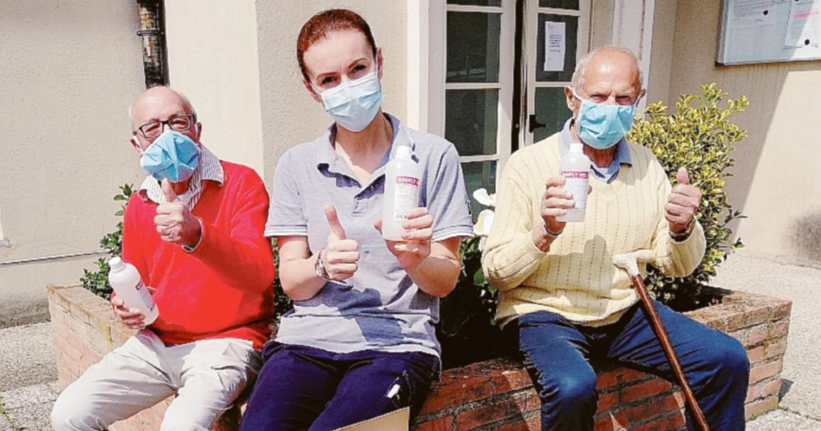 Ipab, donato il gel igienizzante