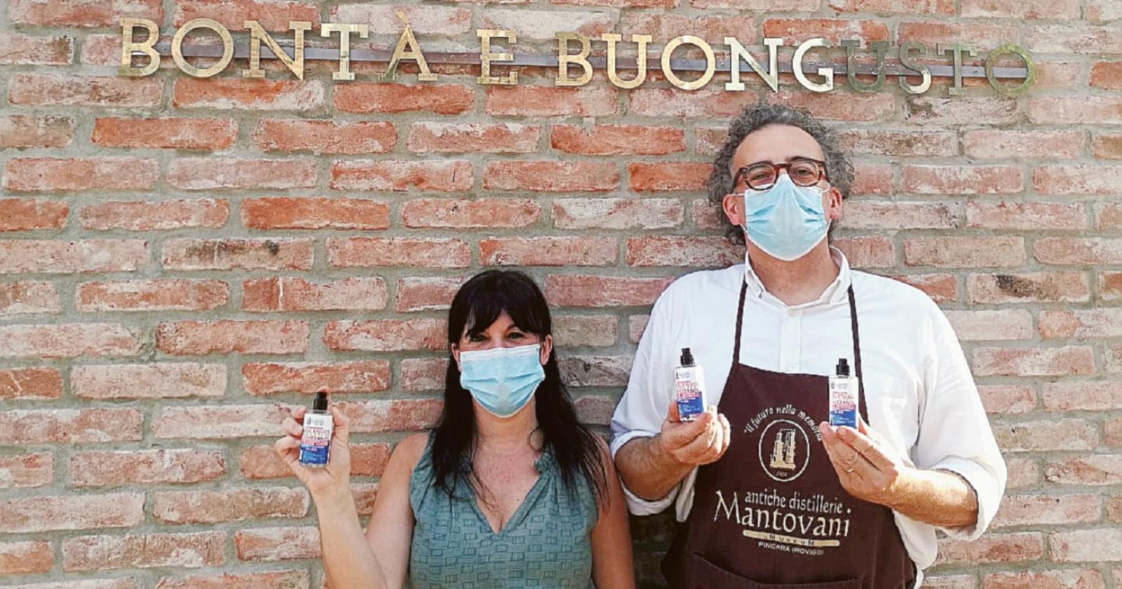 L’arte del distillato contro il Covid