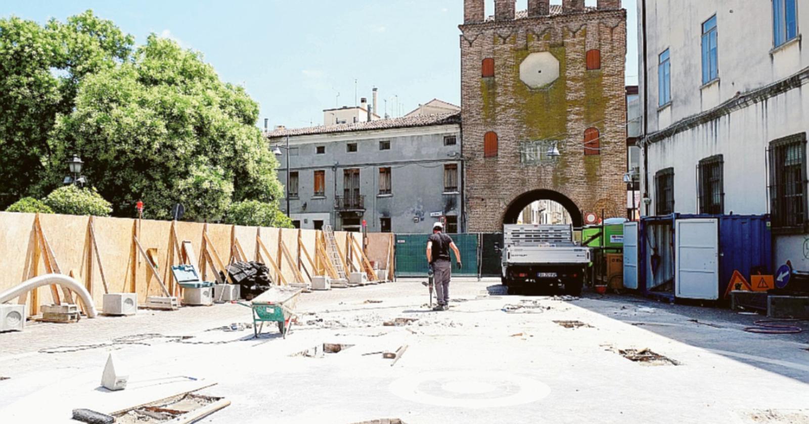Il chiosco adesso non esiste più