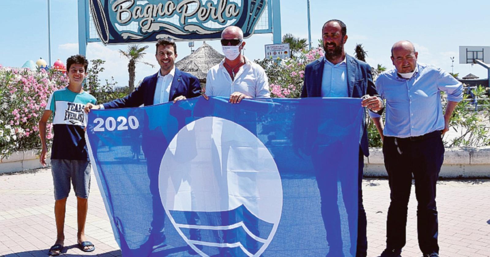 Taglio del nastro, a Rosolina Mare, per la stagione balneare 2020