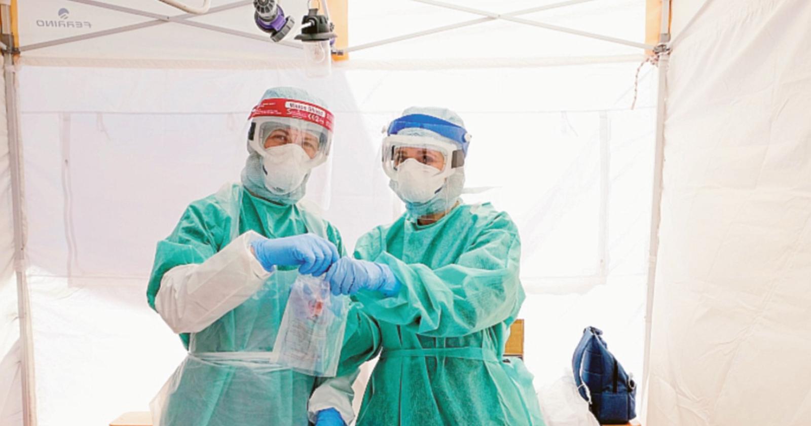 14mila tamponi di rientro in sole due settimane