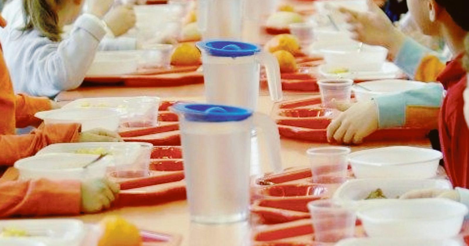 Mensa scolastica, cambiano le modalità