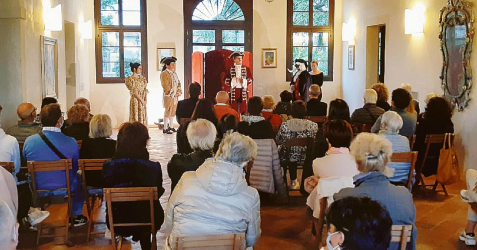 Il teatro entra in Villa. Ed è un suiccessone