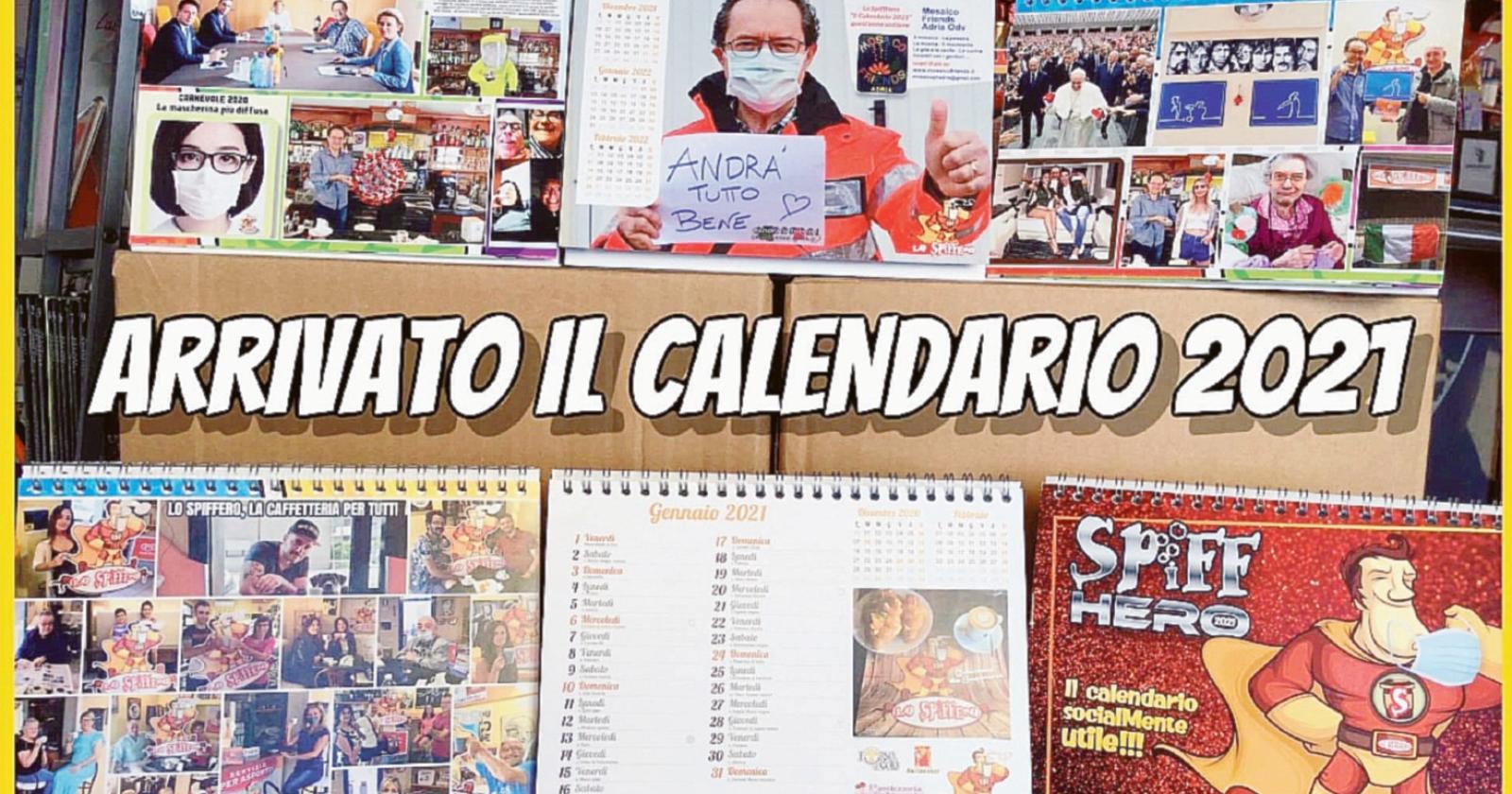 I 365 giorni socialmente utili, è arrivato il calendario!