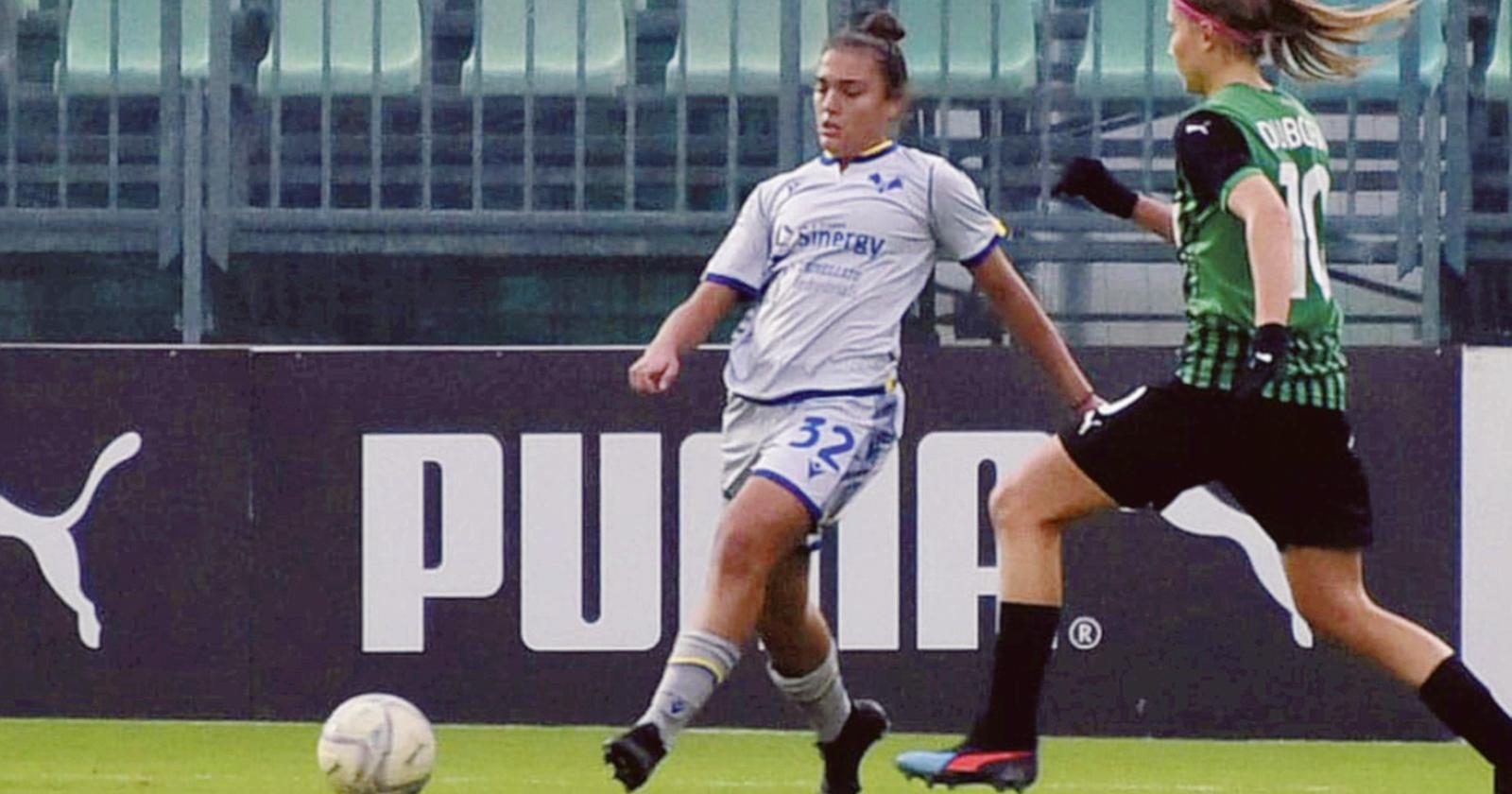 A 17 anni debutta in A, la splendida storia di Virginia