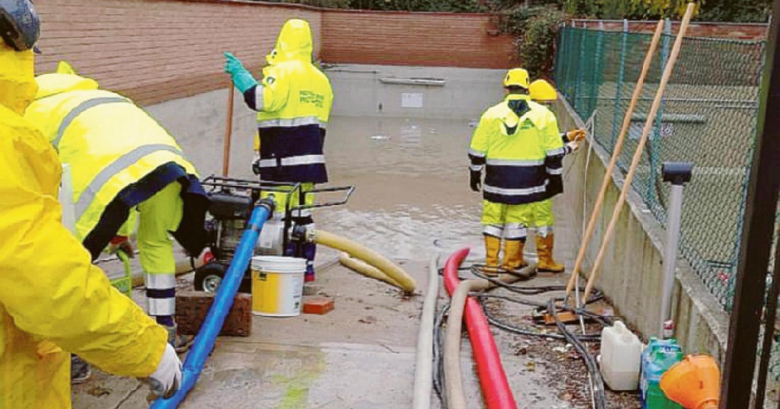 Continua l'ondata di maltempo e il soccorso della Protezione Civile