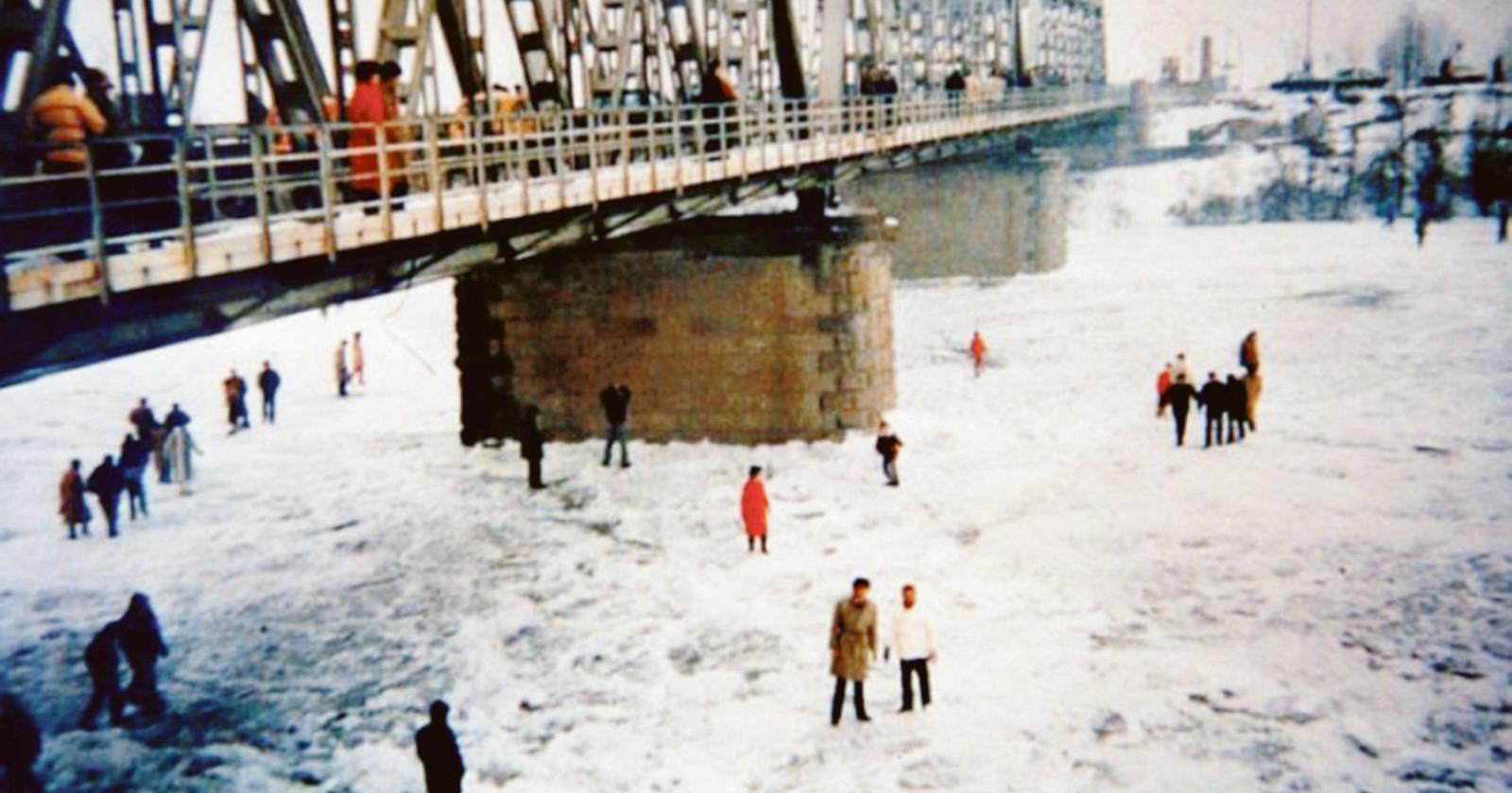 Arriva il freddo, ma non come quella volta. Adige e Po ghiacciati, questa è storia