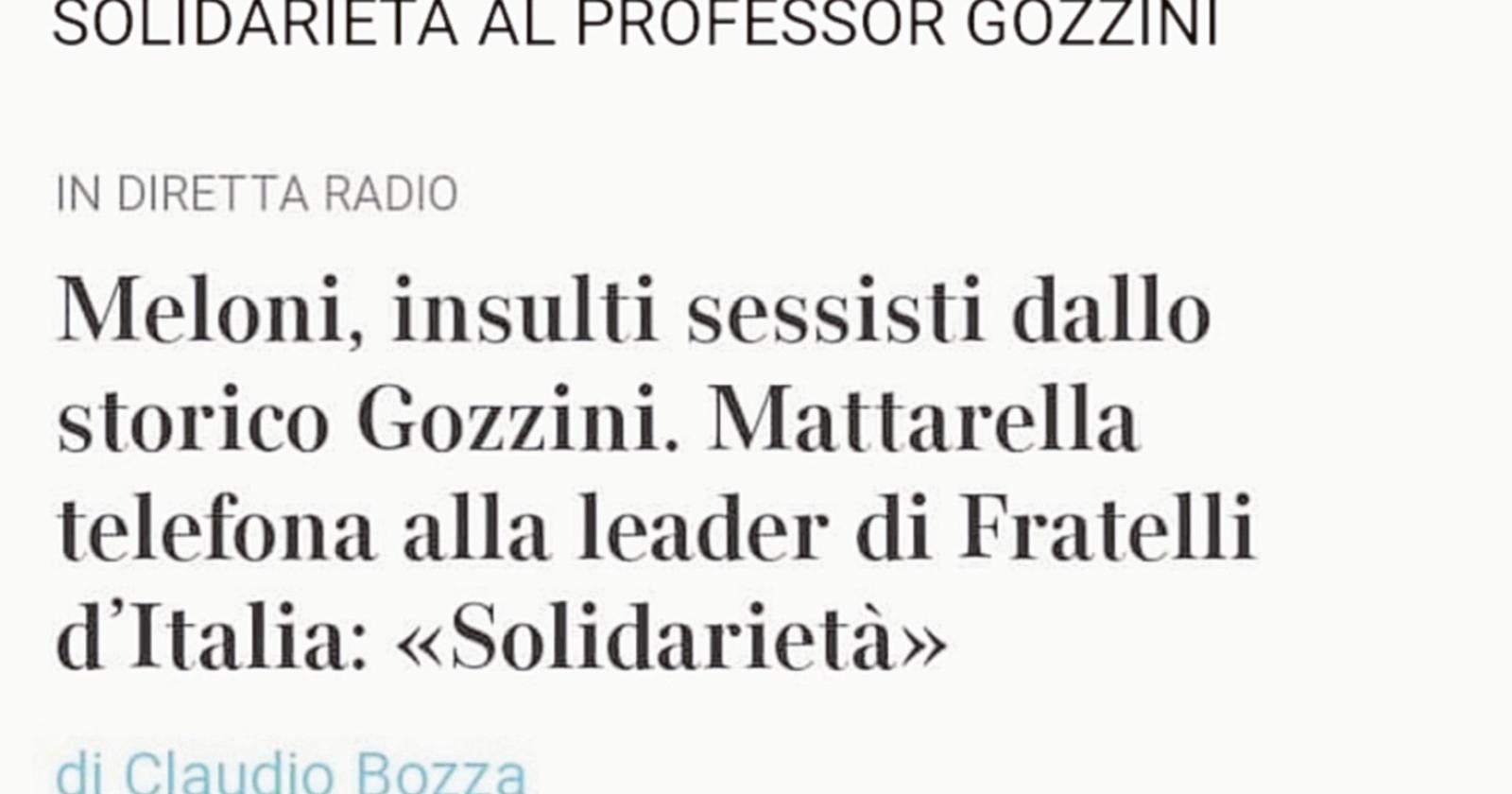 Professore rodigino offende la Meloni su Fb