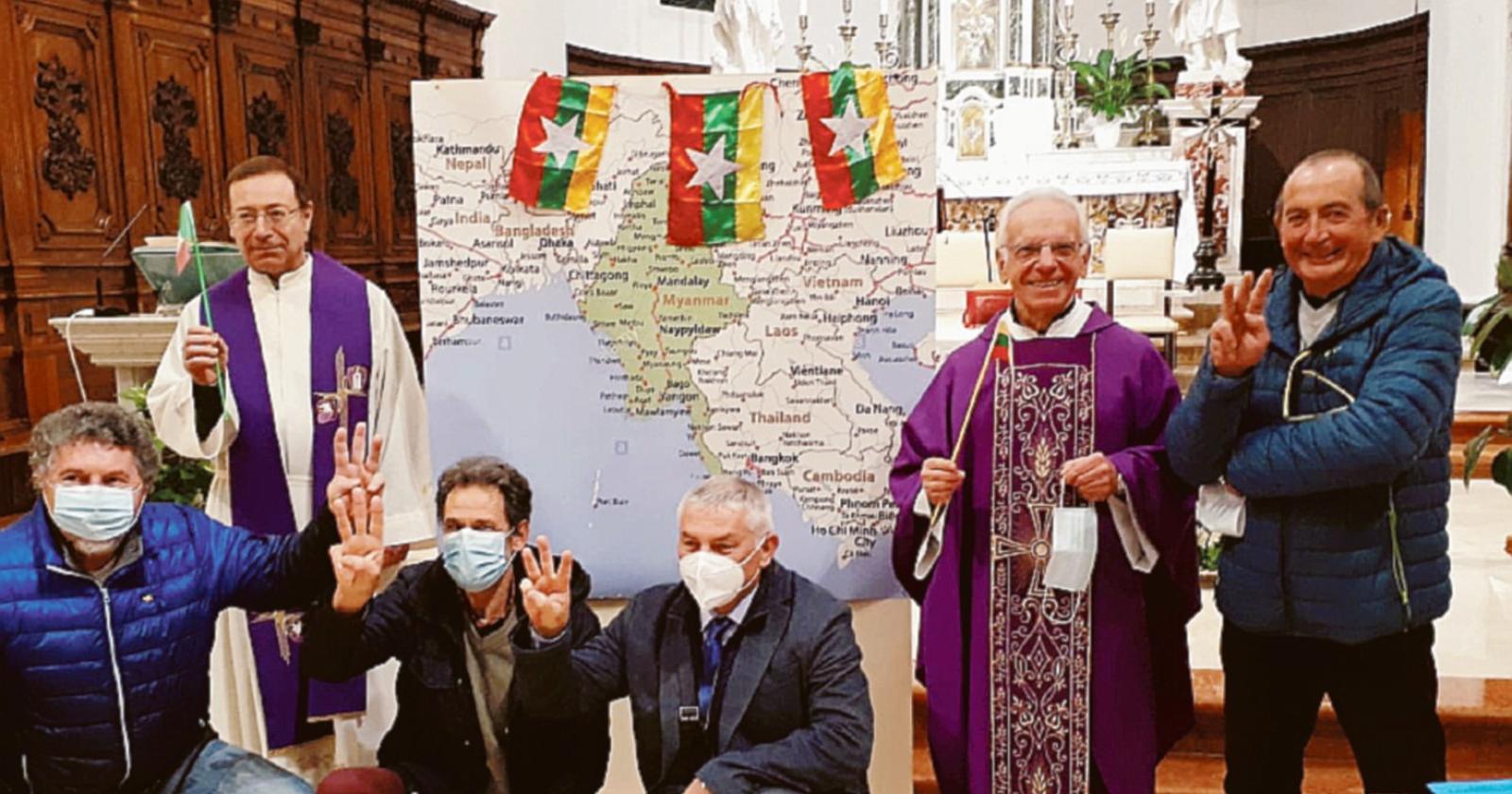 “In soccorso del Myanmar ferito”
