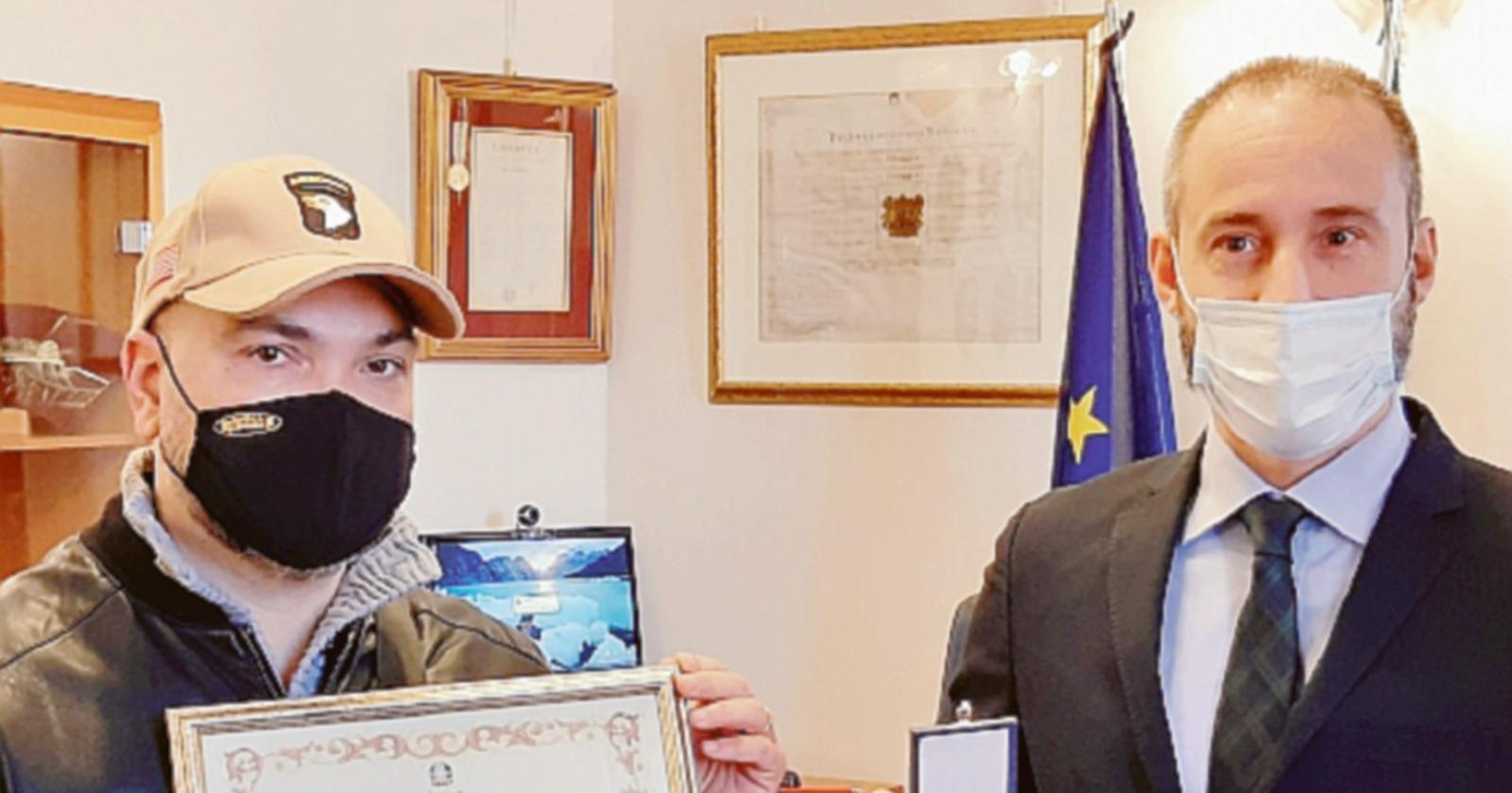 Medaglia d’Onore per gli internati in memoria di Giulio Bergo Oro