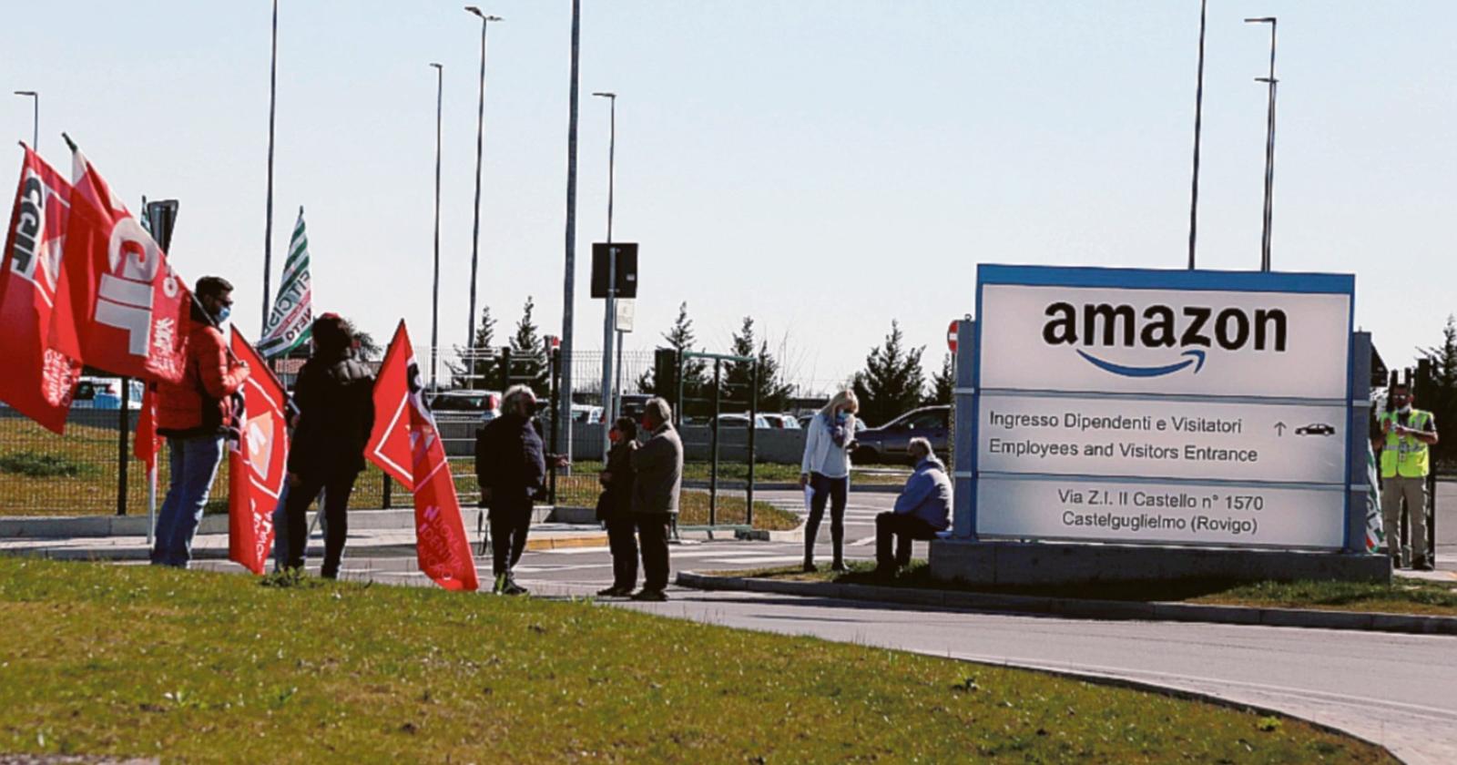 Lo sciopero non ferma Amazon