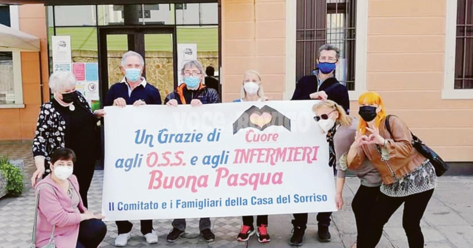 “Grazie, angeli della pandemia”