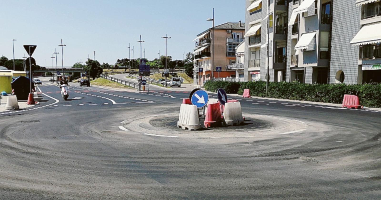 La rotonda è ora funzionante
