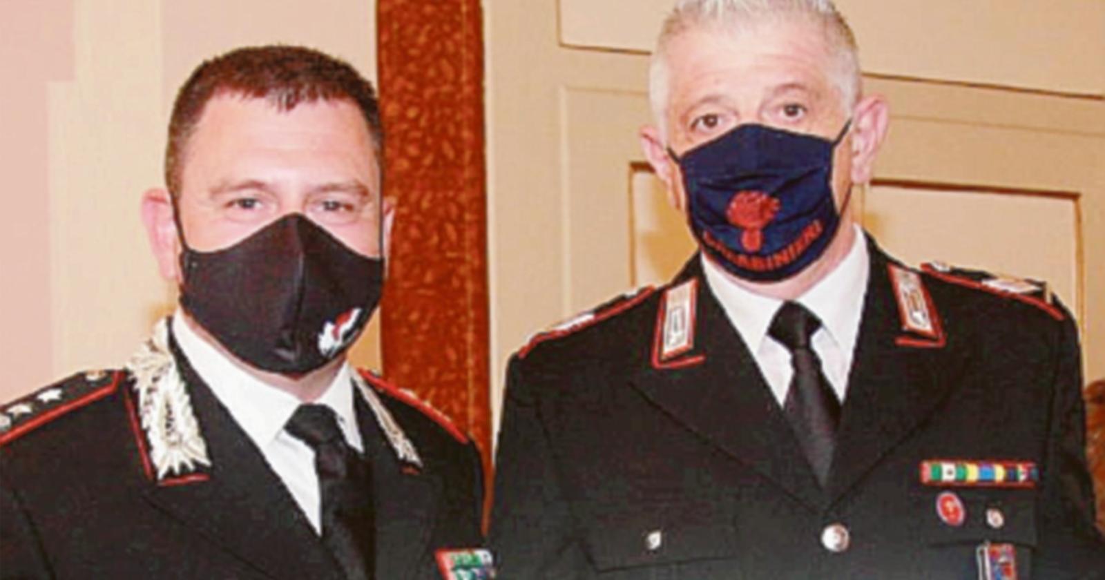 Il carabiniere Fortunato nominato cavaliere al merito