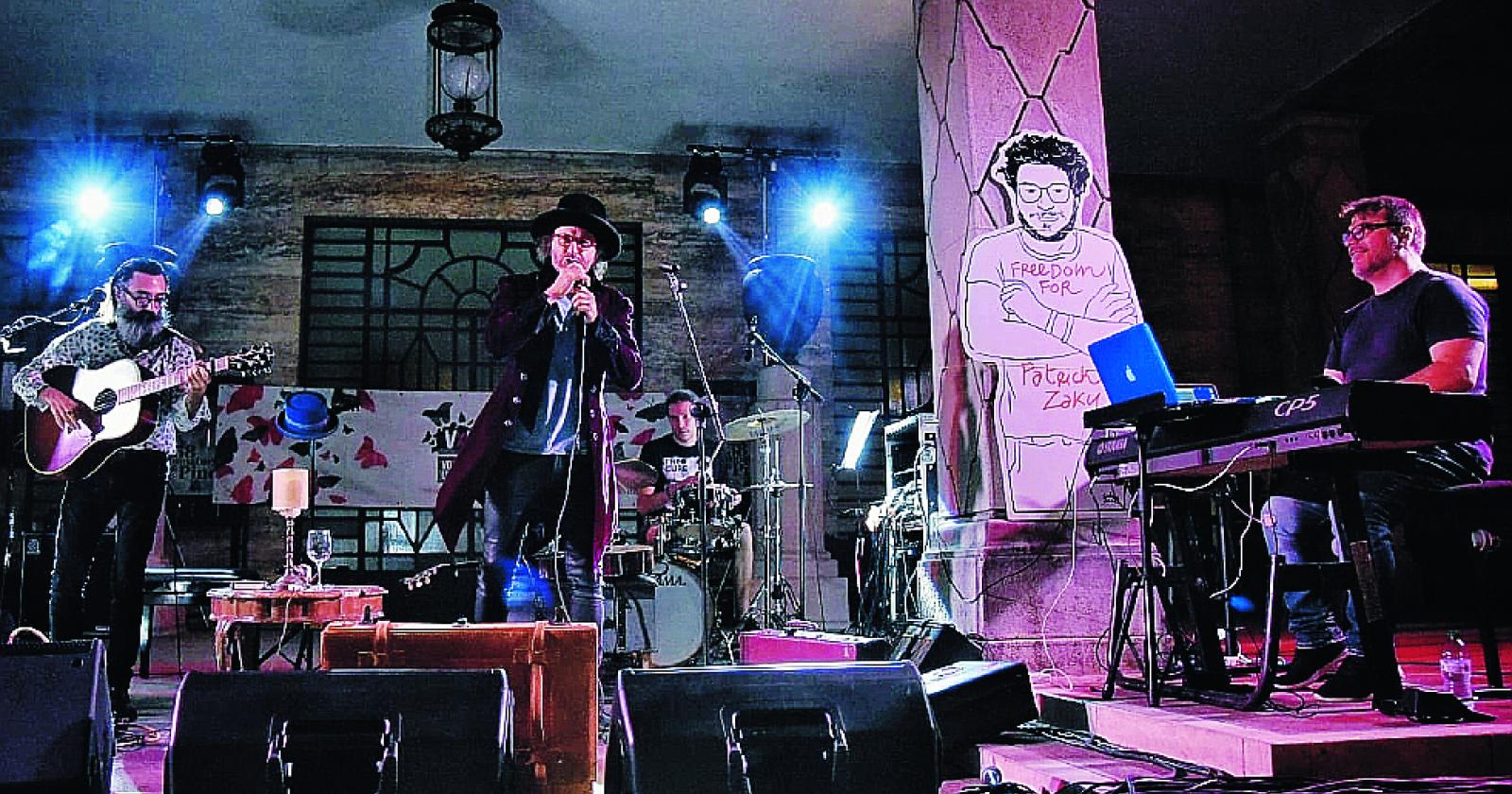 Un grido: “Libertà per Zaki”