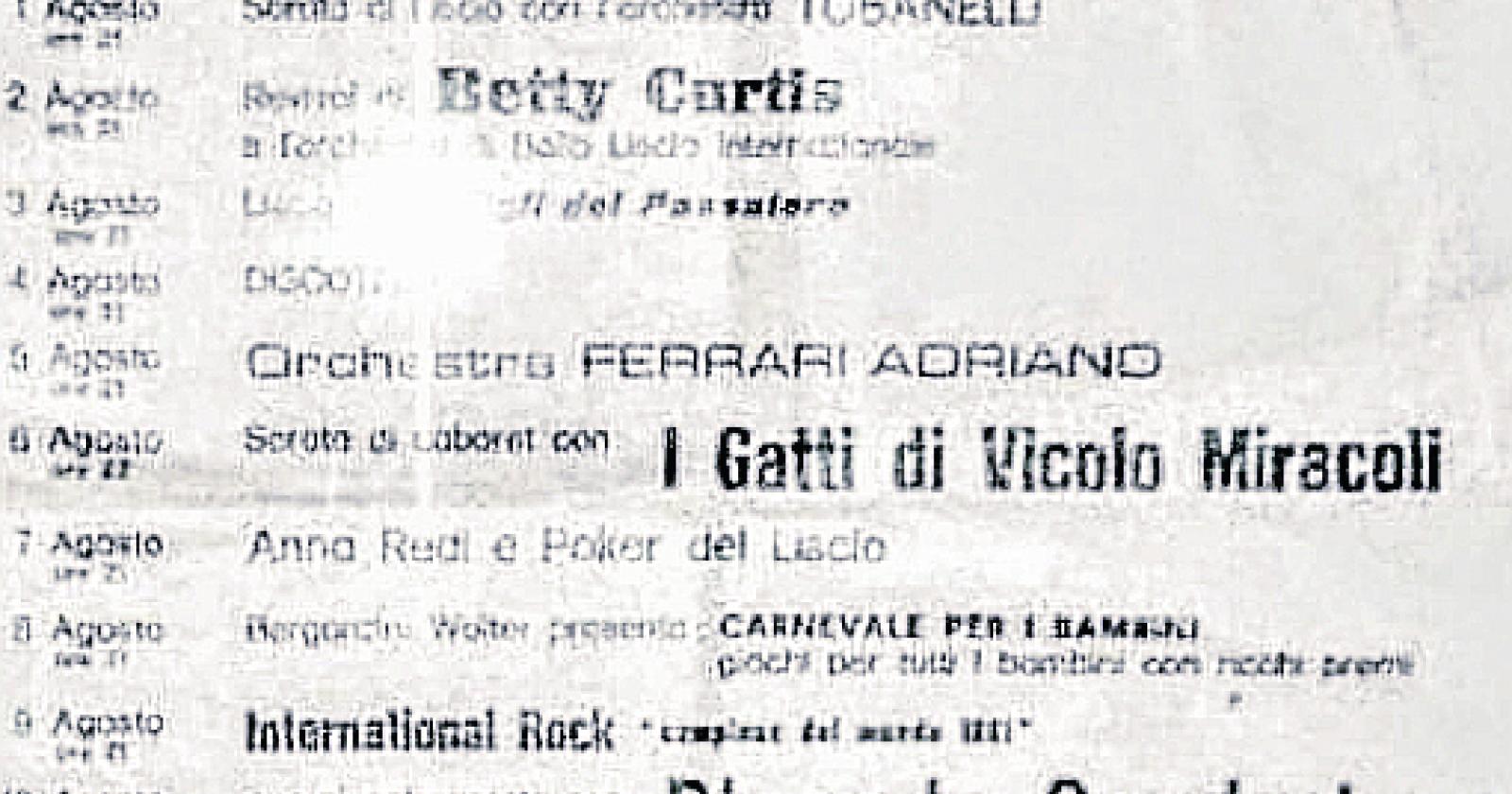 Quando Vasco, Cocciante e i Gatti...
