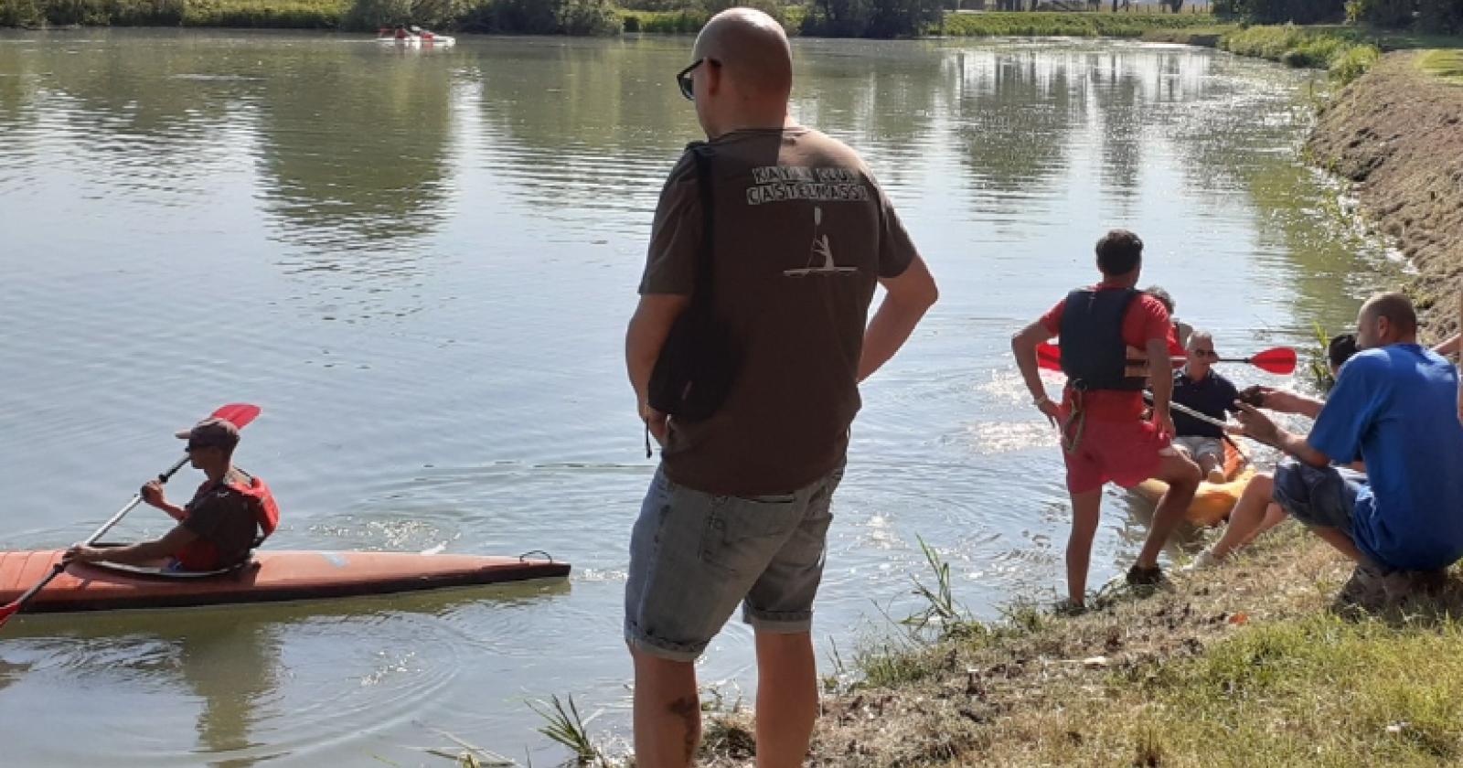In kayak al gorgo di Pissatola