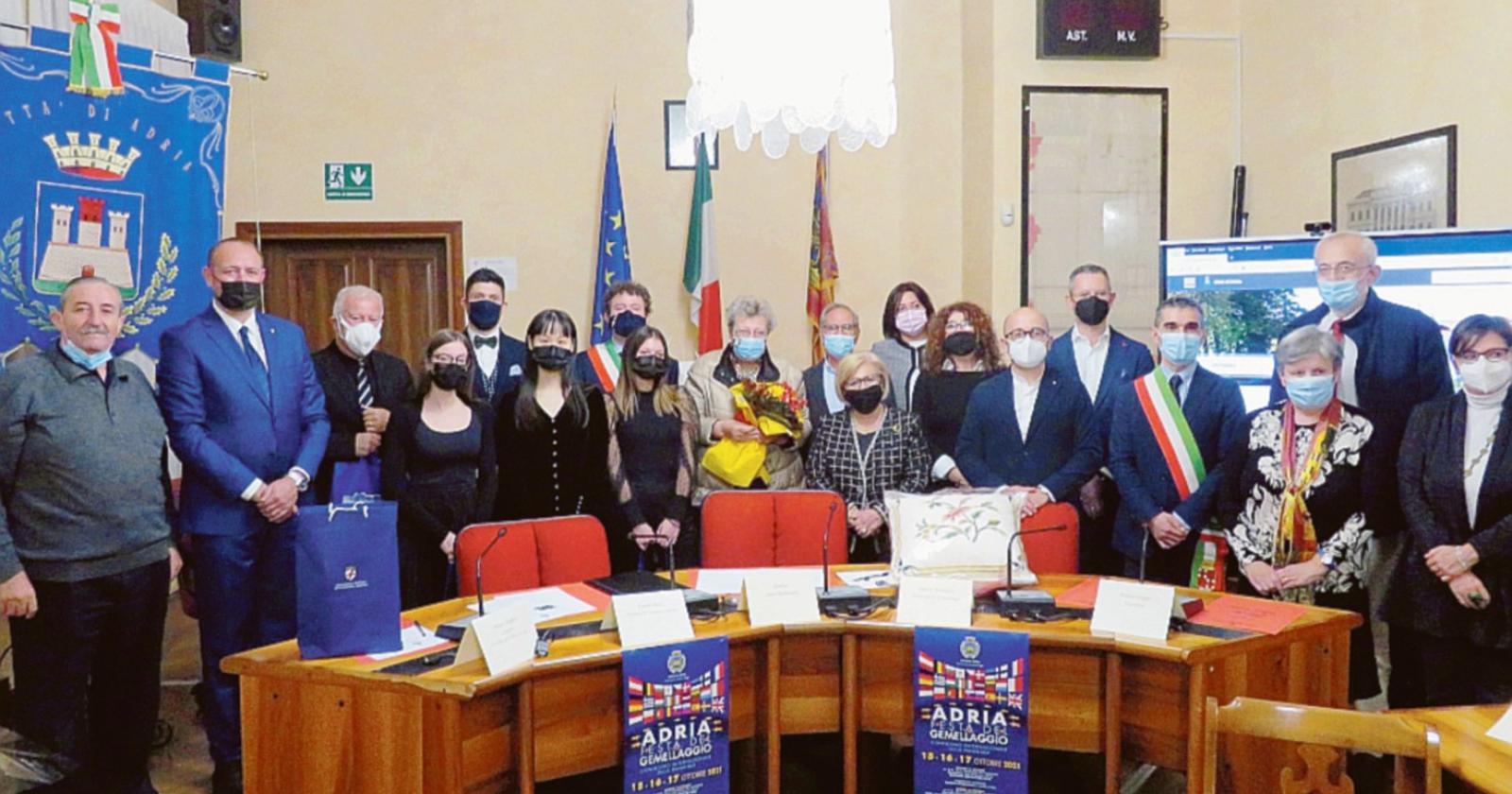 Il benvenuto a Chieri e Rovigno