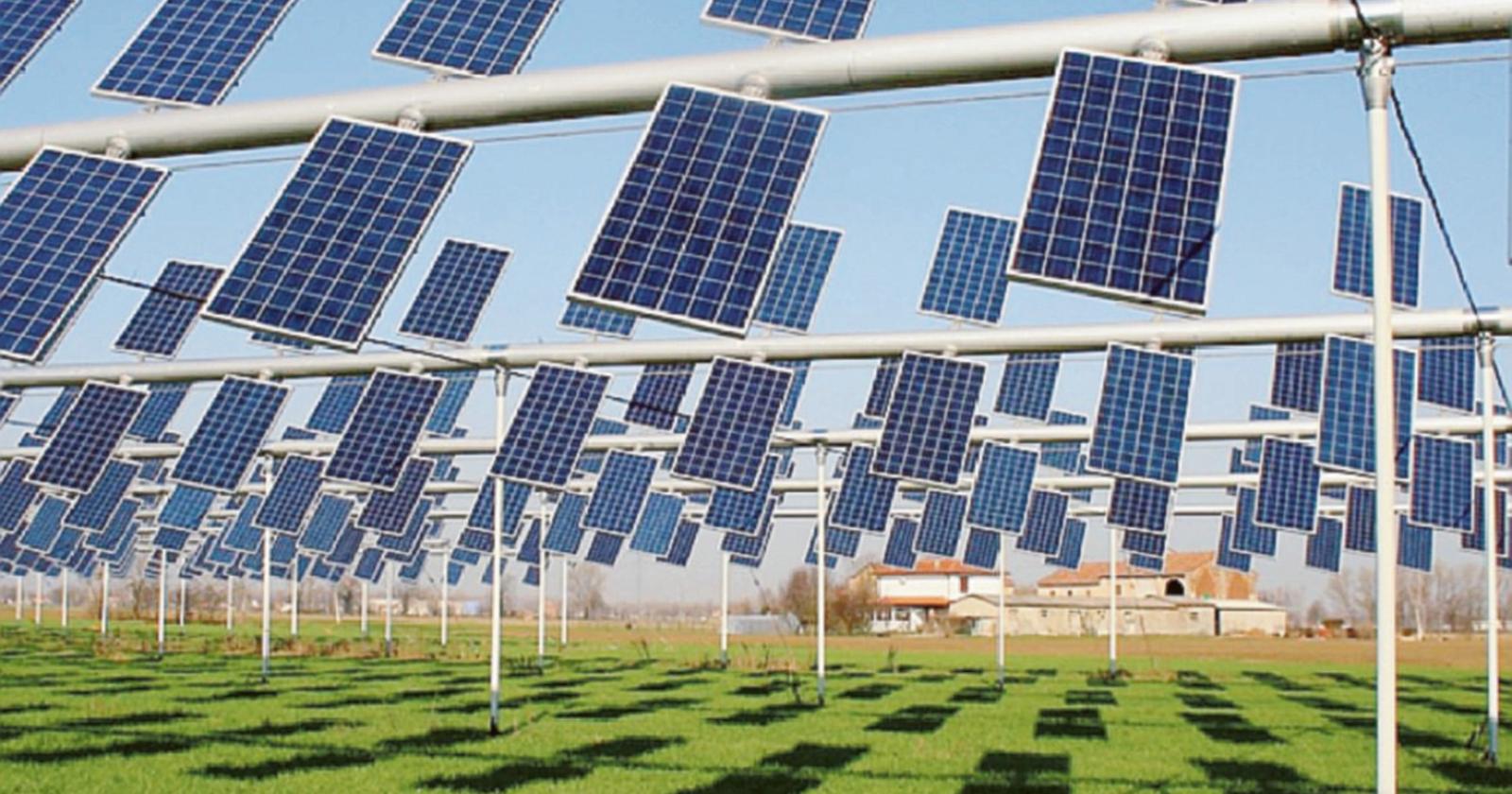 L’agrivoltaico che sostiene l’economia