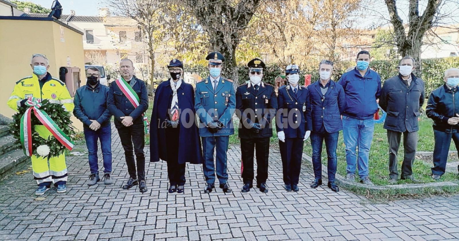 L’omaggio al Milite Ignoto