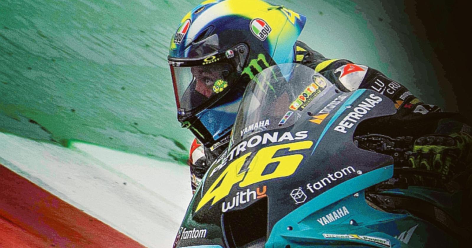 Omaggio all’immenso Valentino Rossi