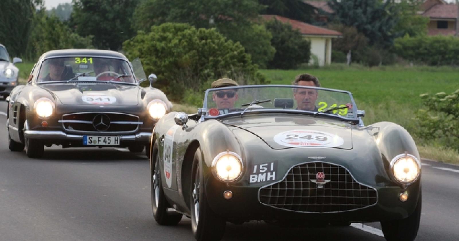 Un "rally" sul Po con i bolidi d’epoca