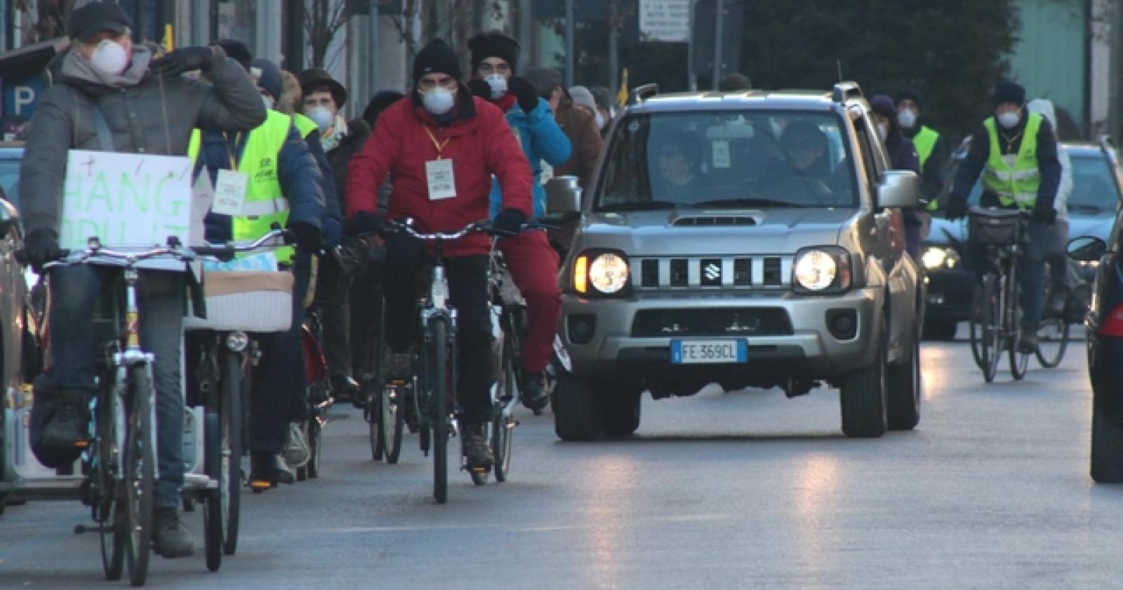 Allerta arancione, a Rovigo non si respira