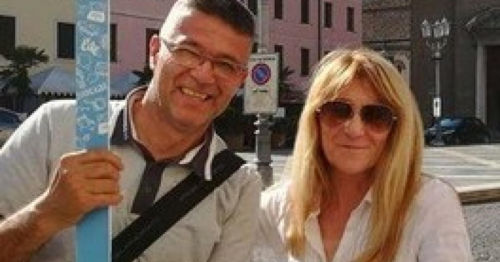 IL PERSONAGGIO Sindaco e first lady promuovono la 