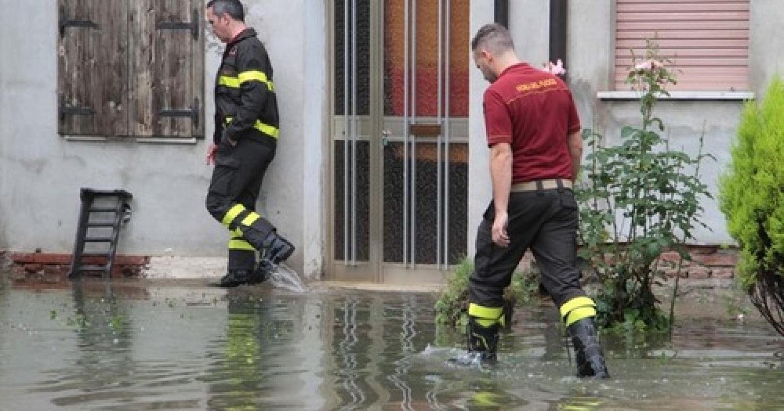 Borsea allagamenti Vigili del Fuoco 7
